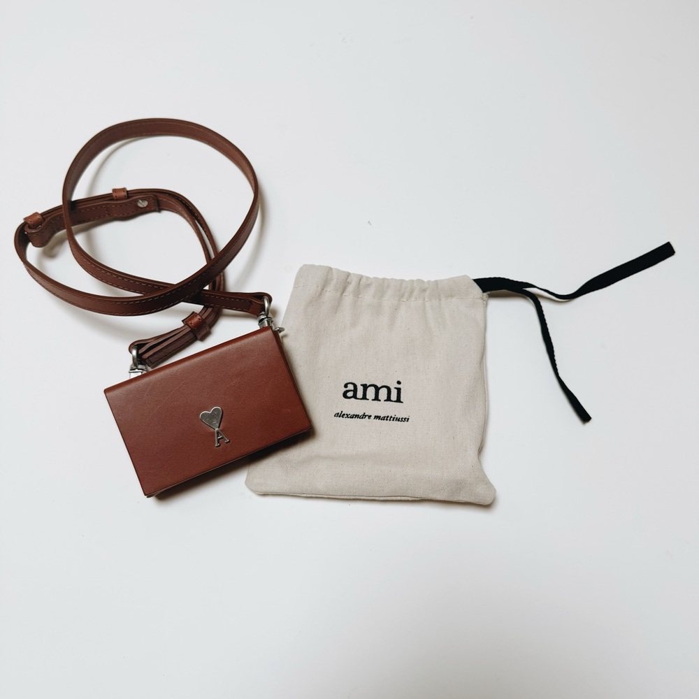 AMI Paris wearable card holder